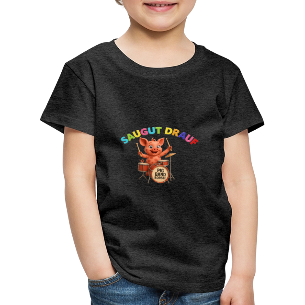 Kinder Premium T-Shirt - Anthrazit