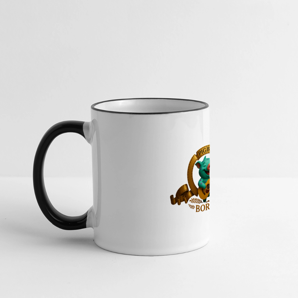 Tasse - Weiß/Schwarz