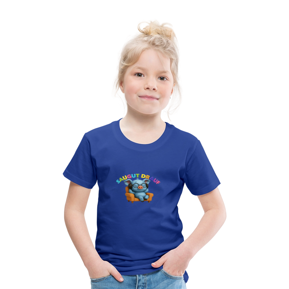 Kinder Premium T-Shirt - Königsblau