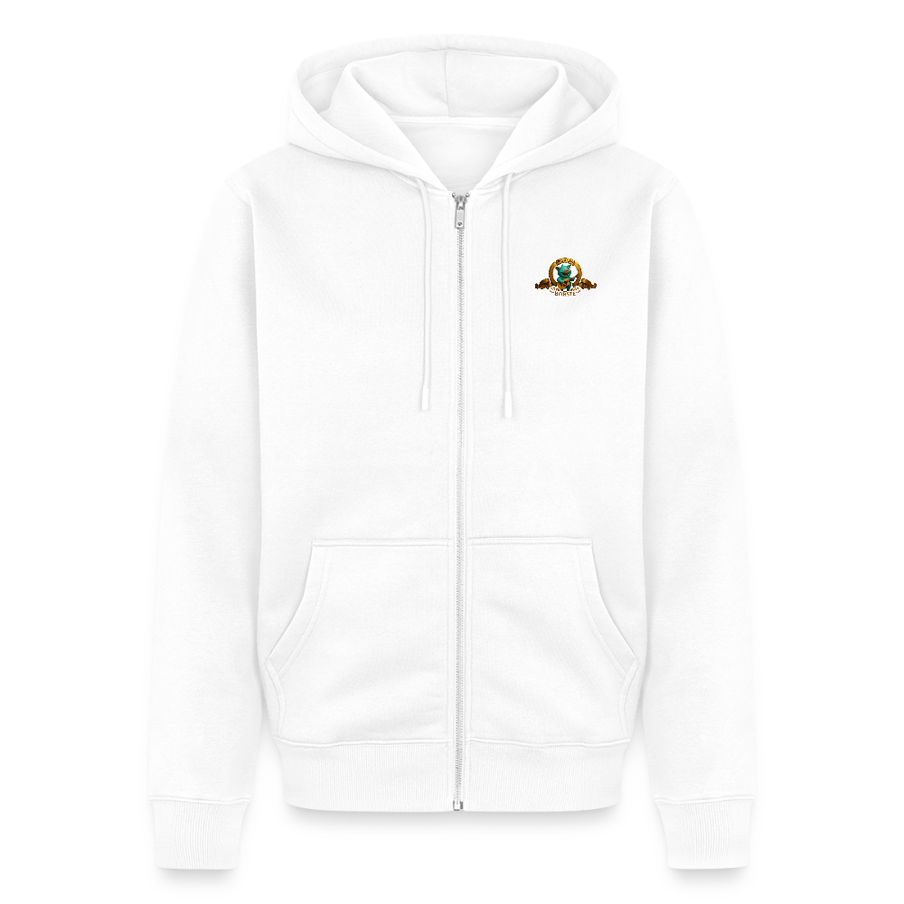 Männer Premium Kapuzenjacke - Weiß