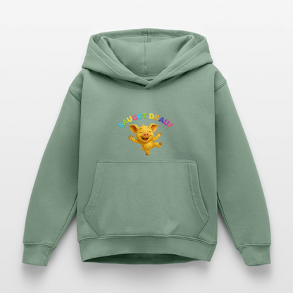 Kinder Hoodie - Graugrün