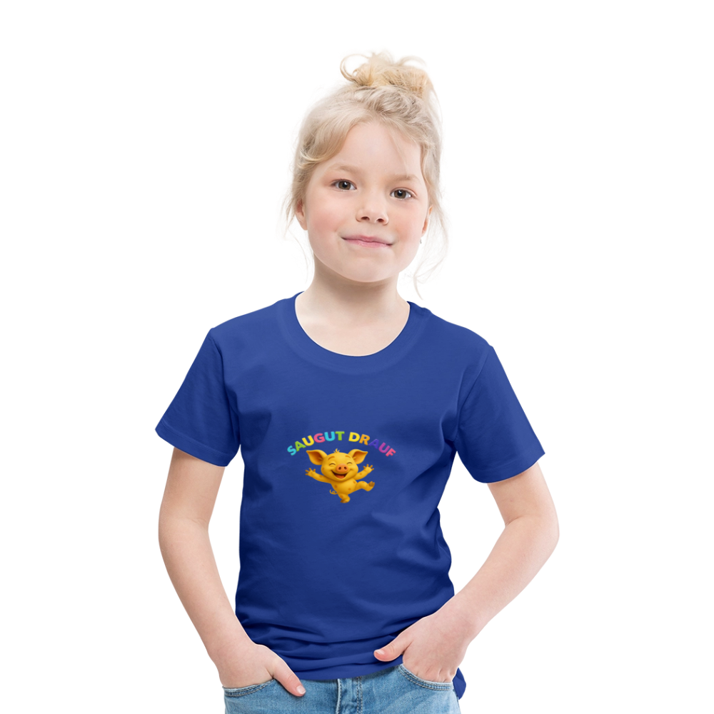 Kinder Premium T-Shirt - Königsblau