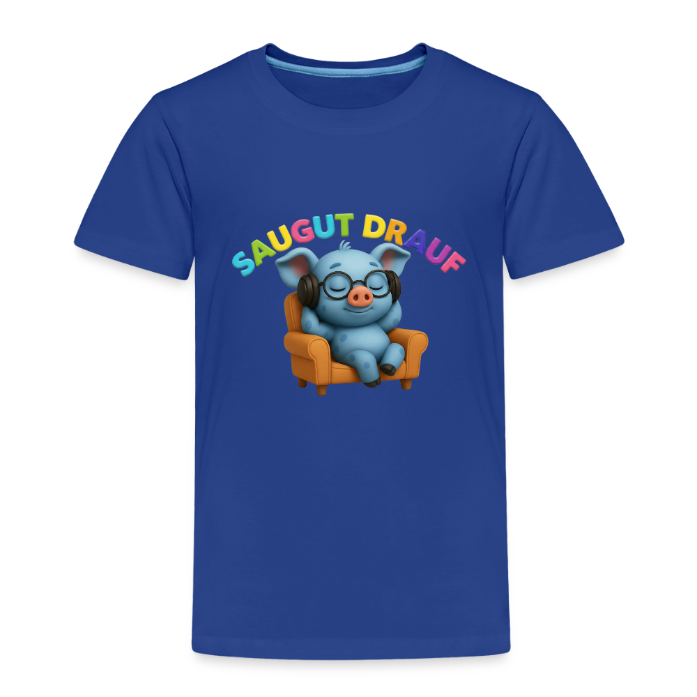 Kinder Premium T-Shirt - Königsblau
