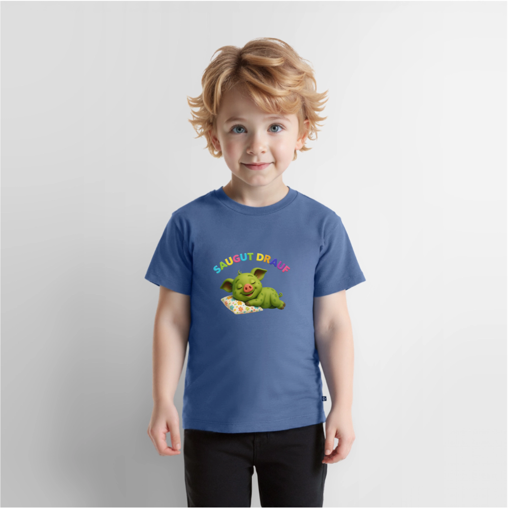 Kinder Premium T-Shirt - Taubenblau