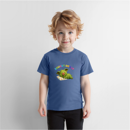 Kinder Premium T-Shirt - Taubenblau