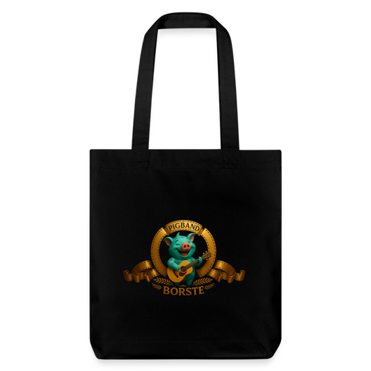 Recycelte Stoff-Tasche - Schwarz