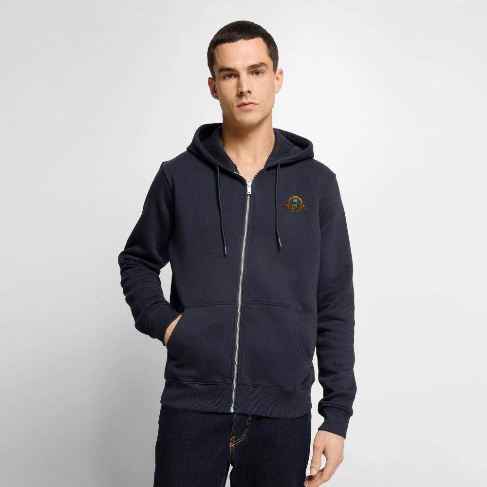 Männer Premium Kapuzenjacke - Navy