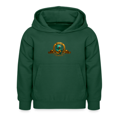 Kinder Hoodie - Flaschengrün