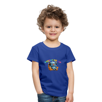 Kinder Premium T-Shirt - Königsblau