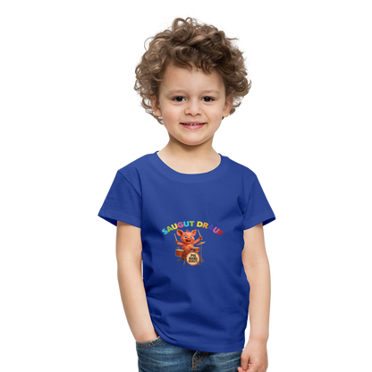 Kinder Premium T-Shirt - Königsblau