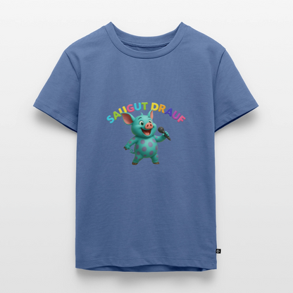 Kinder Premium T-Shirt - Taubenblau