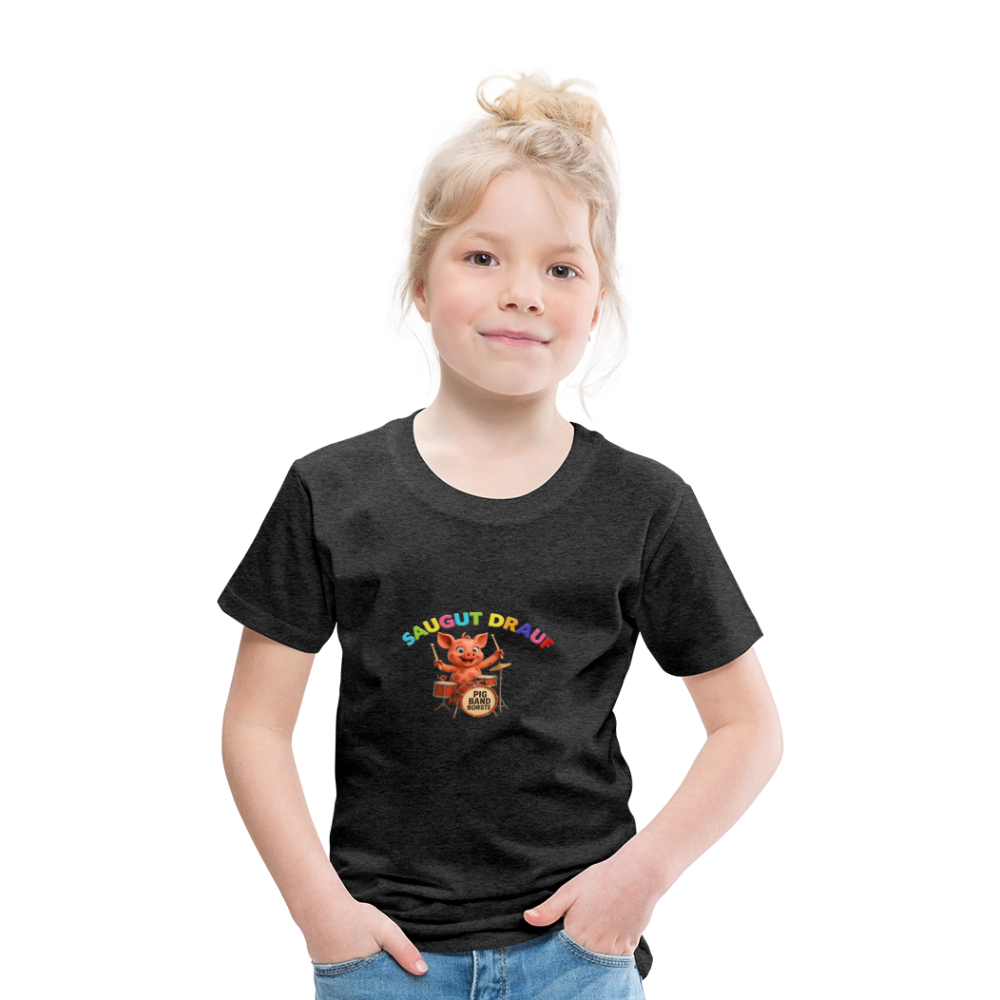 Kinder Premium T-Shirt - Anthrazit