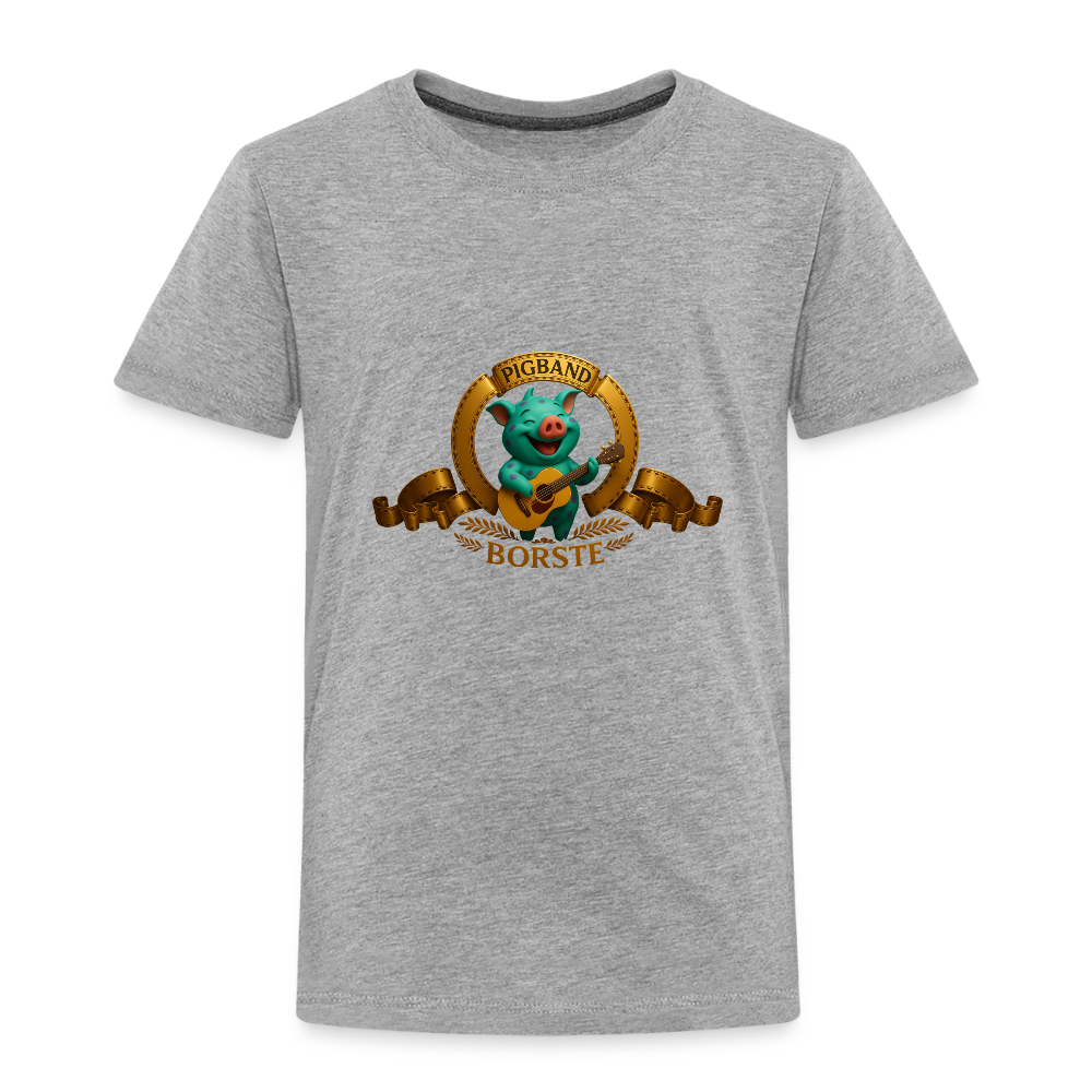 Kids' Premium T-Shirt - Grau meliert