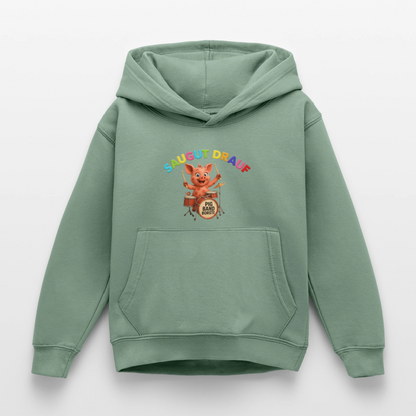 Kinder Hoodie - Graugrün