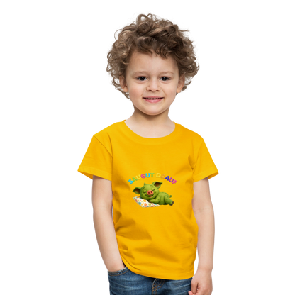Kinder Premium T-Shirt - Sonnengelb