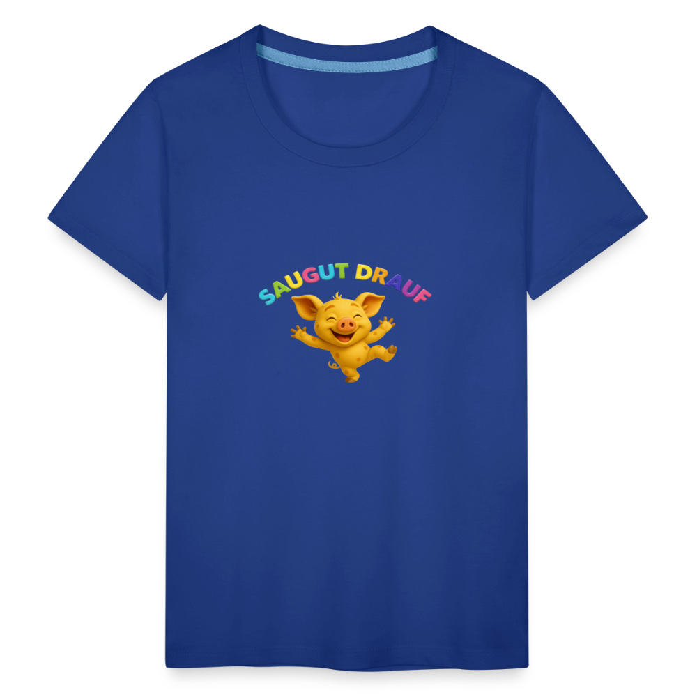 Kinder Premium T-Shirt - Königsblau
