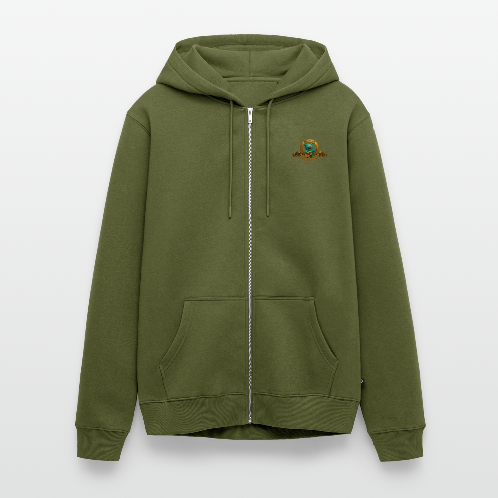 Männer Premium Kapuzenjacke - Khaki
