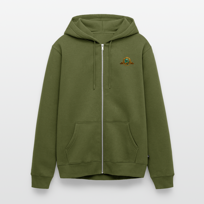 Männer Premium Kapuzenjacke - Khaki