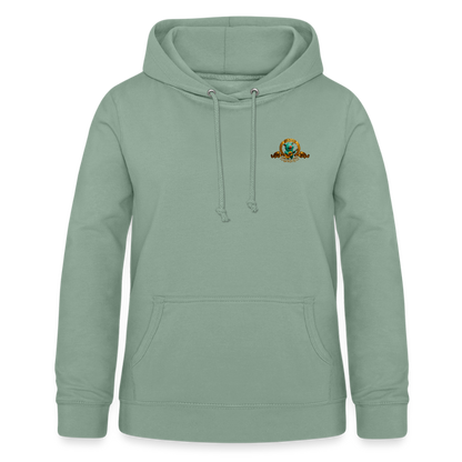 Frauen Hoodie - Graugrün