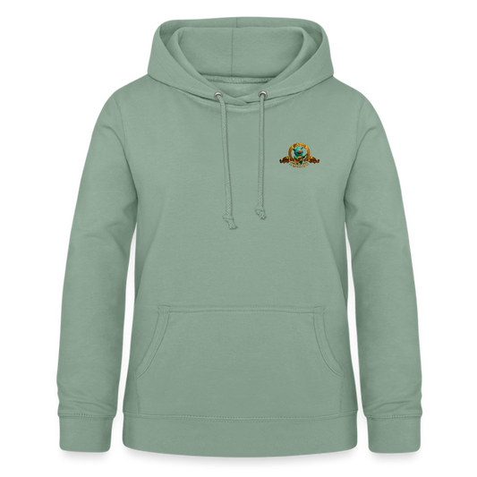Frauen Hoodie - Graugrün