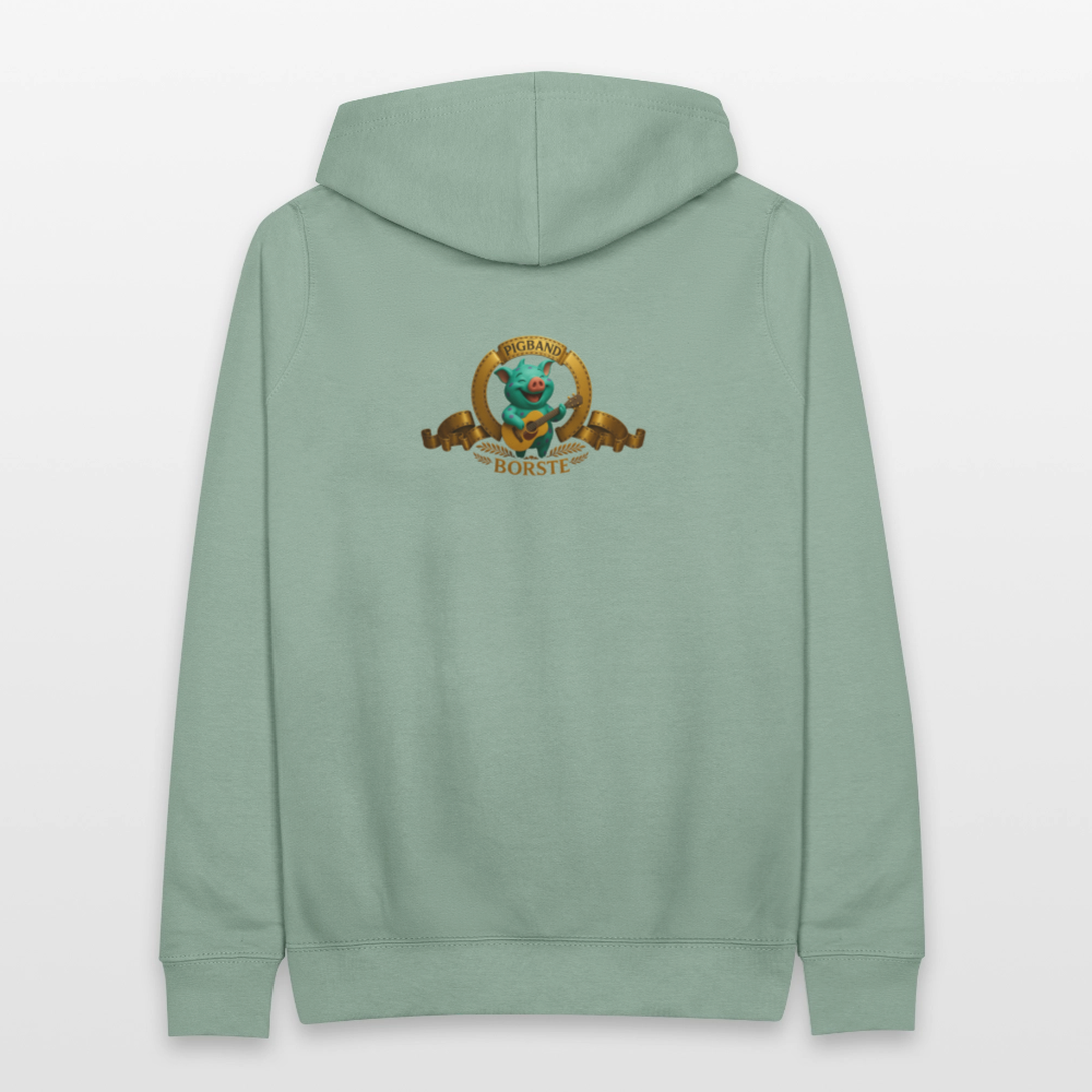 Frauen Hoodie - Graugrün