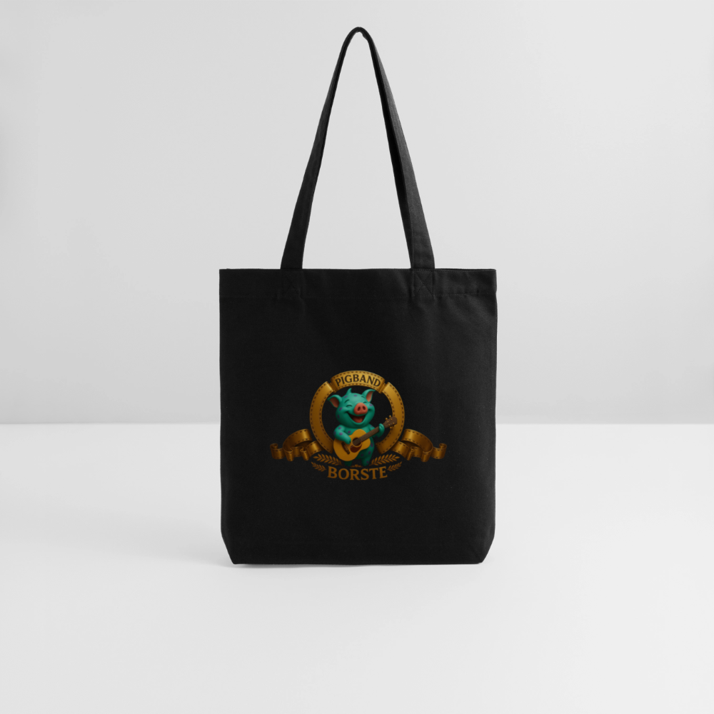 Recycelte Stoff-Tasche - Schwarz