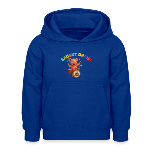 Kinder Hoodie - Royalblau