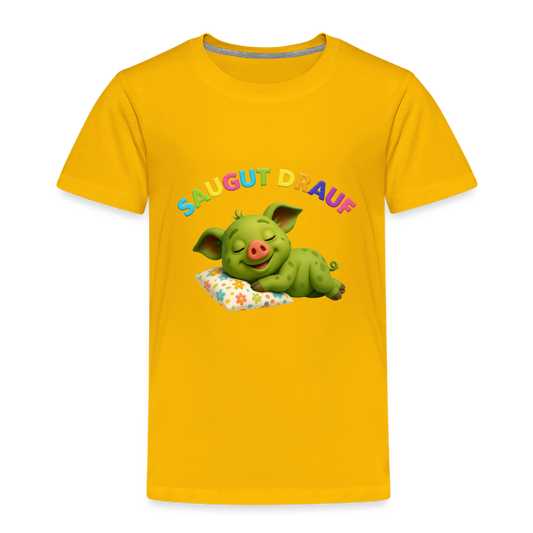Kinder Premium T-Shirt - Sonnengelb