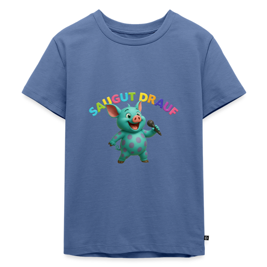 Kinder Premium T-Shirt - Taubenblau