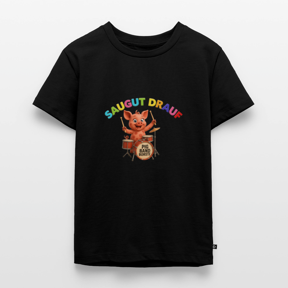 Kinder Premium T-Shirt - Schwarz