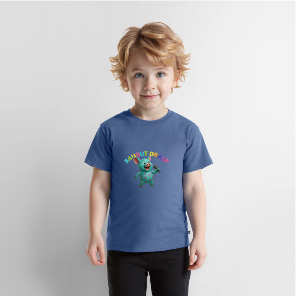 Kinder Premium T-Shirt - Taubenblau