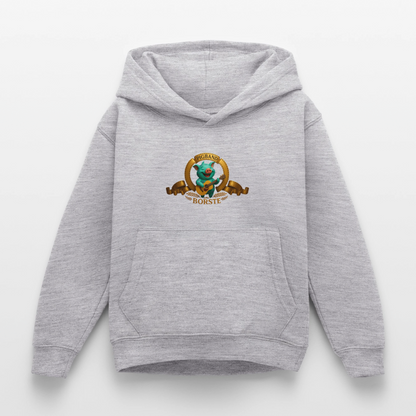 Kinder Hoodie - Hellgrau meliert