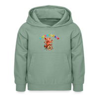 Kinder Hoodie - Graugrün