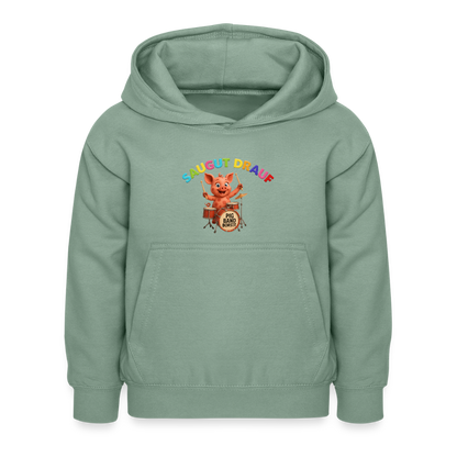 Kinder Hoodie - Graugrün