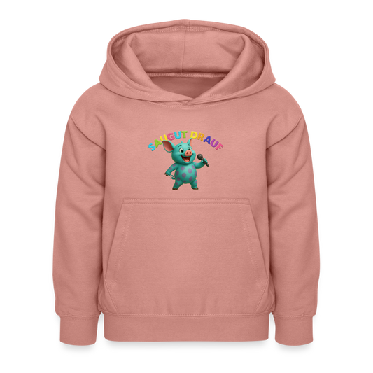 Kinder Hoodie - Altrosa