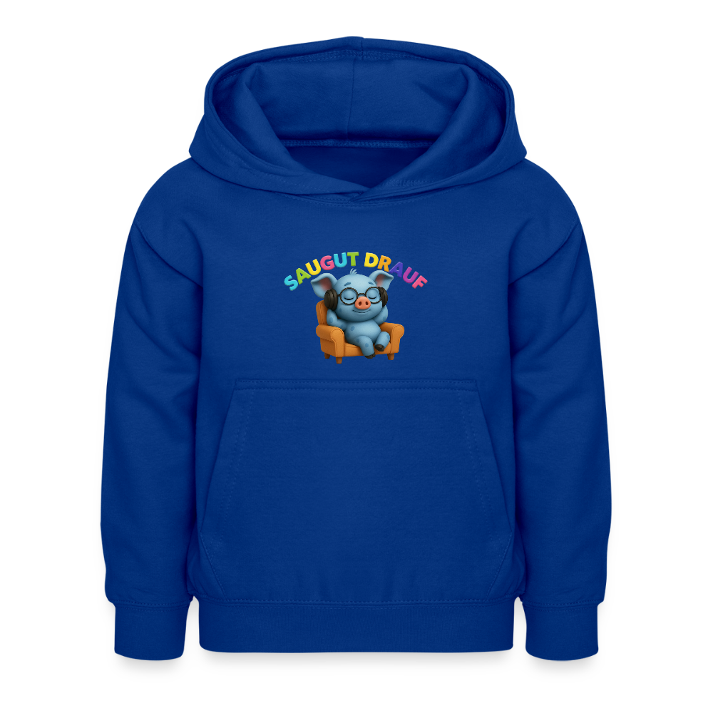 Kinder Hoodie - Royalblau