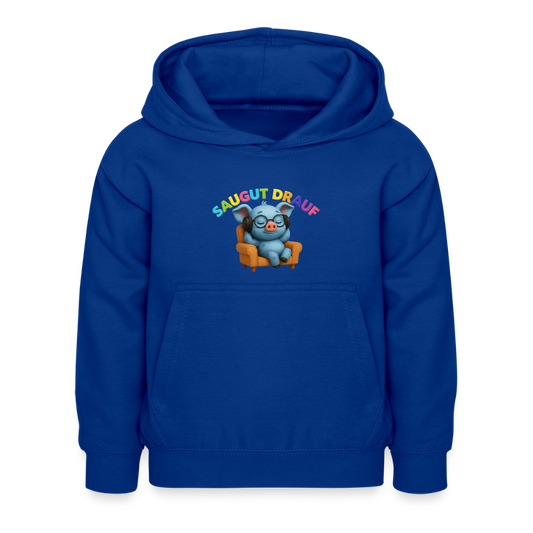Kinder Hoodie - Royalblau
