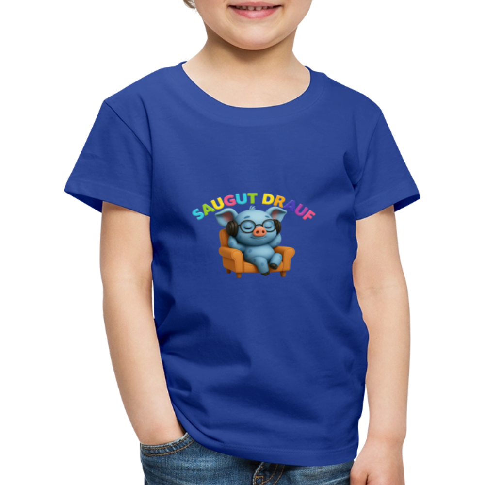 Kinder Premium T-Shirt - Königsblau