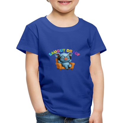 Kinder Premium T-Shirt - Königsblau