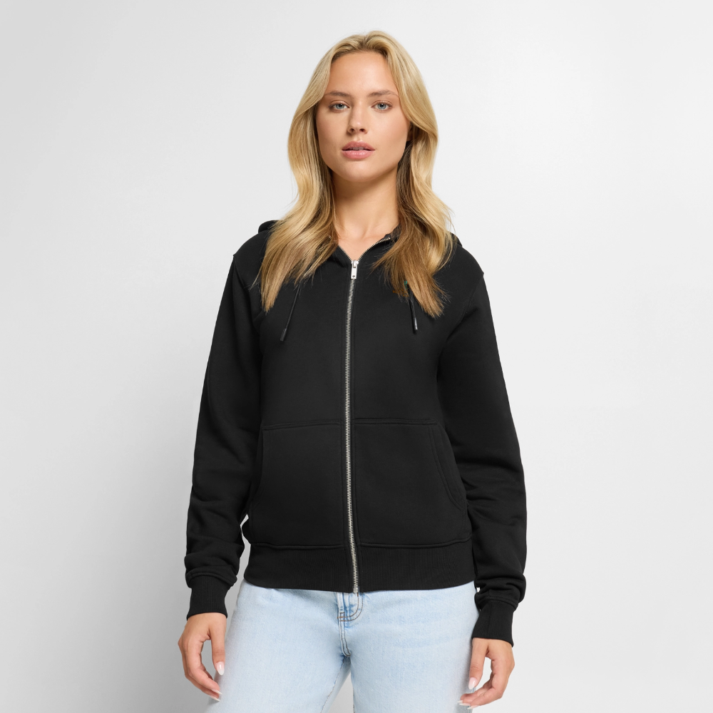 Männer Premium Kapuzenjacke - Schwarz