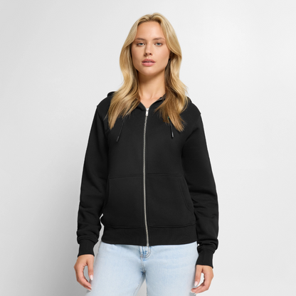 Männer Premium Kapuzenjacke - Schwarz