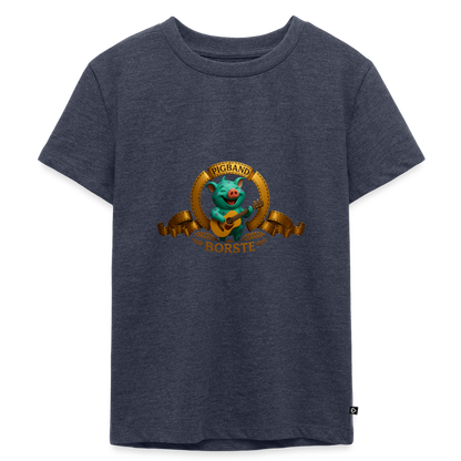 Kinder Premium T-Shirt - Jeansblau 