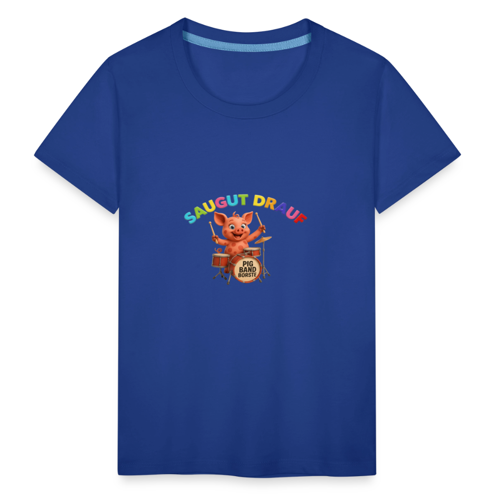 Kinder Premium T-Shirt - Königsblau