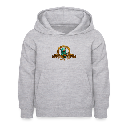 Kinder Hoodie - Hellgrau meliert