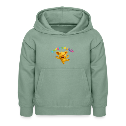 Kinder Hoodie - Graugrün