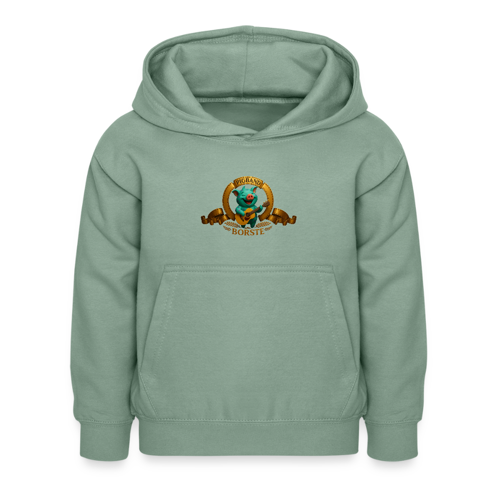 Kinder Hoodie - Graugrün