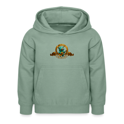Kinder Hoodie - Graugrün