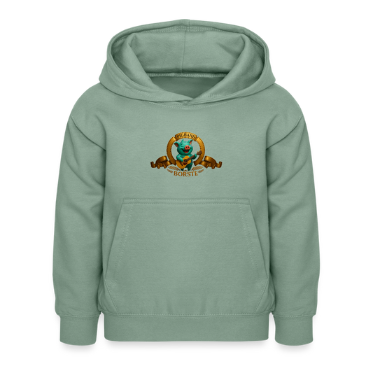Kinder Hoodie - Graugrün