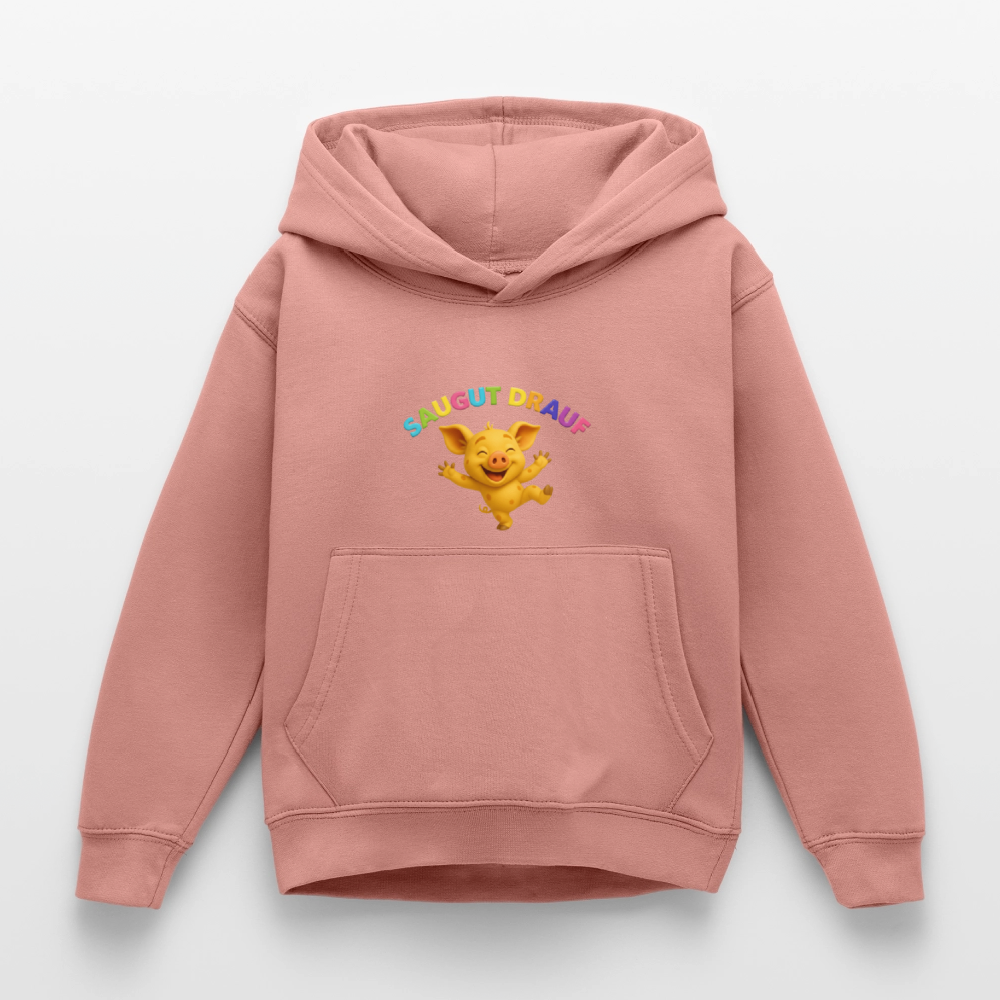 Kinder Hoodie - Altrosa