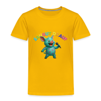 Kinder Premium T-Shirt - Sonnengelb